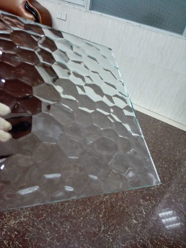 220 mm-2800 mm Dekorationsmuster Glas Duschplatte für Fenster