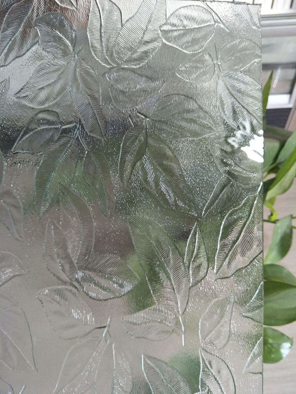 220 mm-2800 mm Dekorationsmuster Glas Duschplatte für Fenster