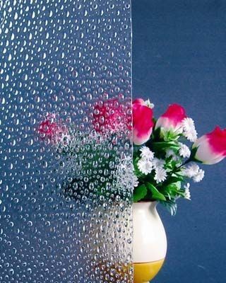 Verschiedene Modelle Musterglas 4mm 5mm 6mm Farbiges Frostglas für Fenster