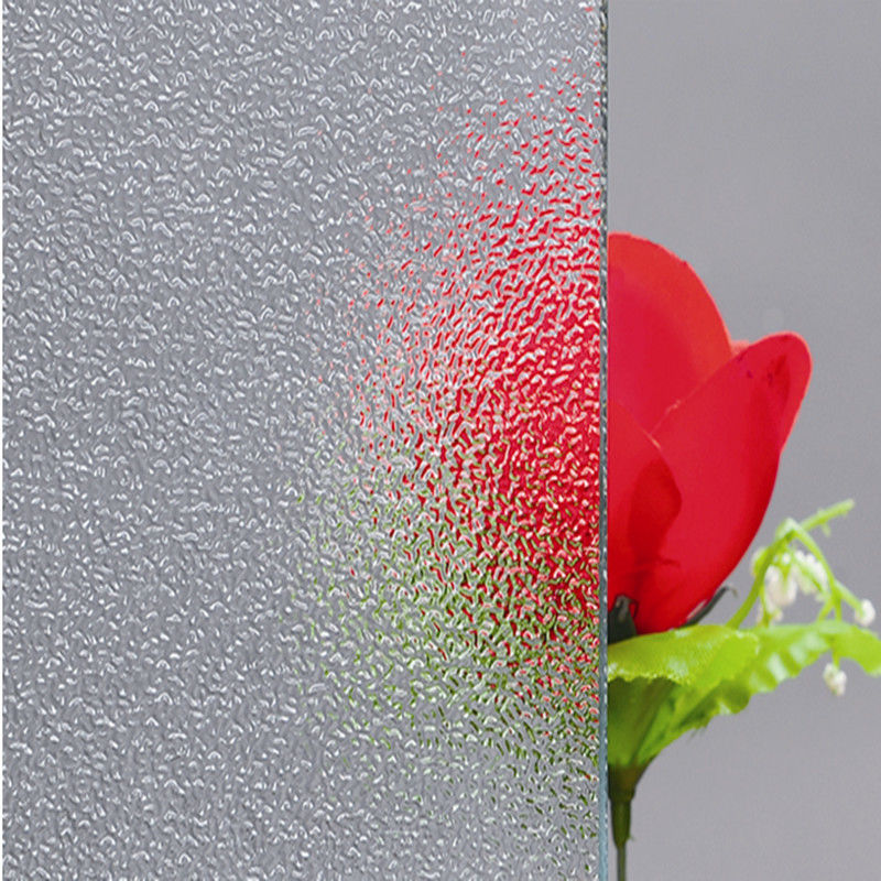 Polsterte Kante Mustergehärtetes Glas Klares Moru gefärbtes Moru Ultra-Klares Glas