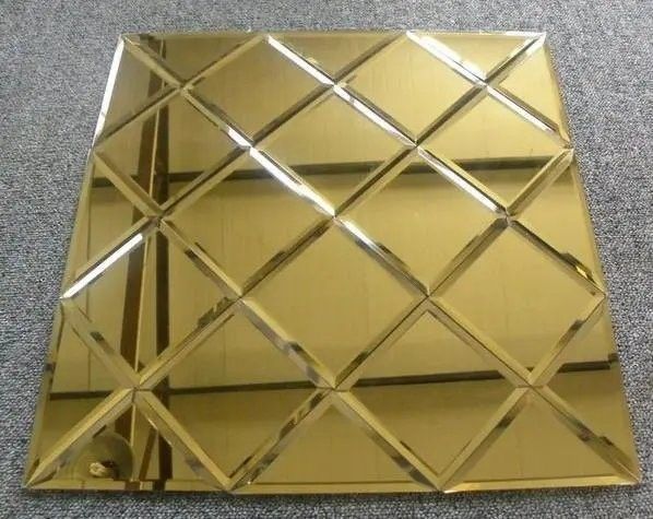 Rohes Dekorativ-/Aluminium-/Silber-LED-Spiegelglas für das Bad