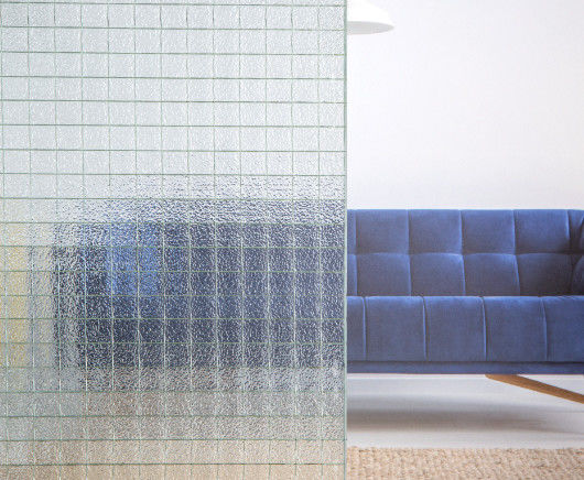 Anpassung der Größe Musterglas 3mm 4mm 5mm für dekorative Gebäude Badfenster