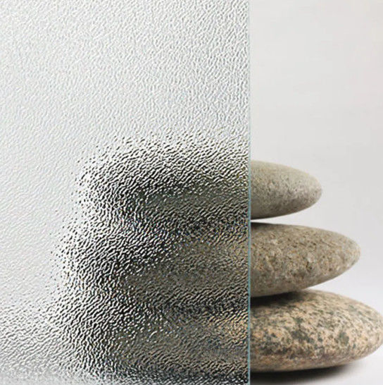 Anpassung der Größe Musterglas 3mm 4mm 5mm für dekorative Gebäude Badfenster