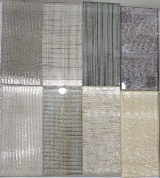 Klares Spezialglas Farbnetzglas Laminat Drahtglas für Innenarchitektur