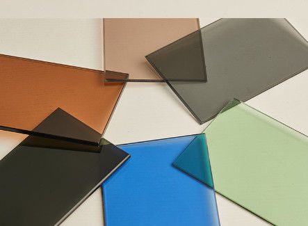 Flachverarbeitung von gefärbtem Glas mit dunkelgrünem/dunkelgrauen/fordblauen/bronzenem Farbton usw.