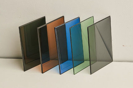 Flachverarbeitung von gefärbtem Glas mit dunkelgrünem/dunkelgrauen/fordblauen/bronzenem Farbton usw.