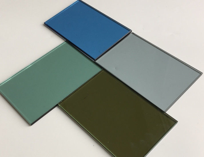Ausgewählte exquisite reflektierende Glasfarben Dunkelblau / Dunkelgrün / Bronze / Klar / Gold / Dunkelgrau