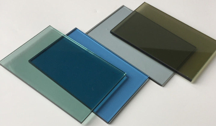 Ausgewählte exquisite reflektierende Glasfarben Dunkelblau / Dunkelgrün / Bronze / Klar / Gold / Dunkelgrau