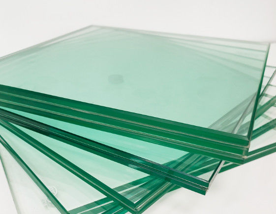 PVB Flachgehärtetes Glas mit Farben Grün/Grau/Bronze