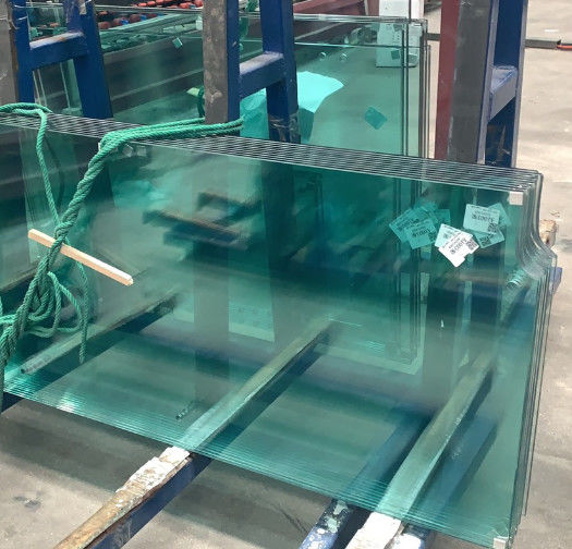 Größe/Dicke angepasstes klares Glas für Vorhangwand/Bodenglas/Skylight/Gewächshaus