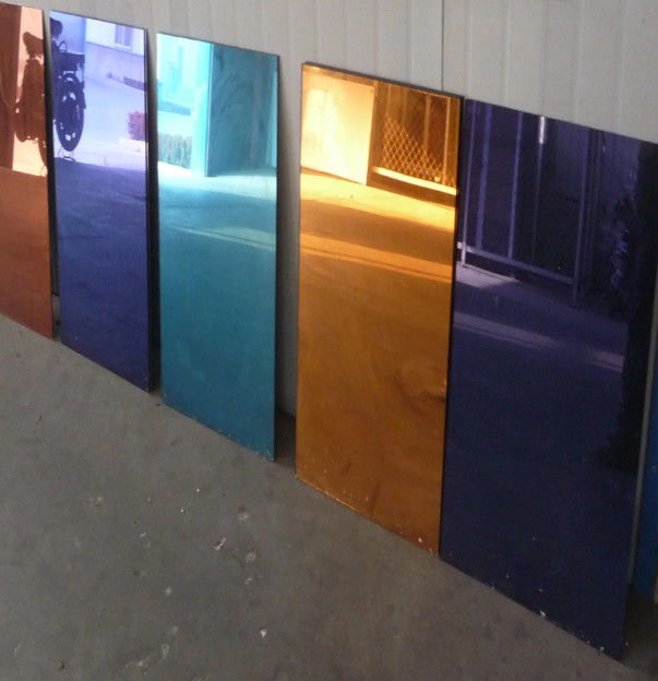 2mm-8mm Low E Tinted Reflective Glass für Gebäude / Auto Automobile / Vorhang Wand Sonnenzimmer