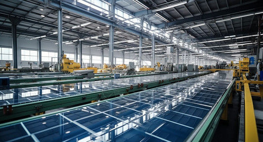 Tempered Ultra Clear Solar Photovoltaic Float Panel Module Glass mit hoher Konvertierungswirksamkeit Niedriges Eisen Hohe Intensität