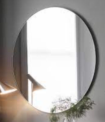 Lange Lebensdauer Moderne dekorative Wandspiegel Glas mit Beveled Kante und Silber Finish