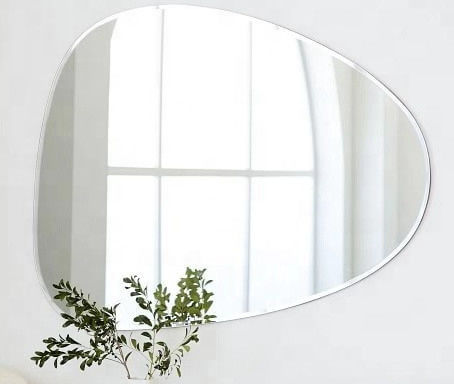 Wanddekoration Maßstab Spiegelglas für Innen- und Badezimmer