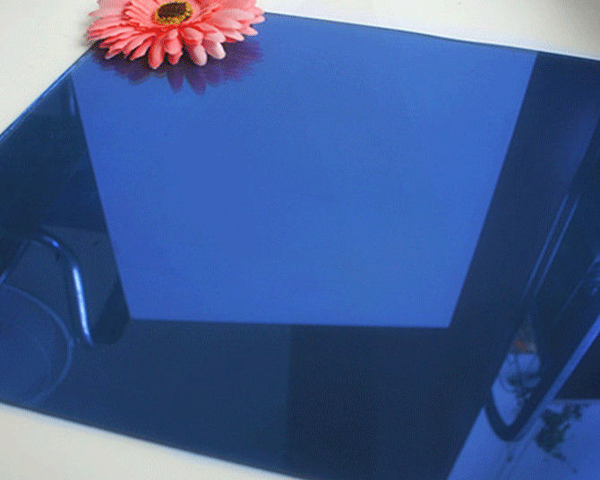 Farbiges reflektierendes Floatglas mit dunkelblauem, dunkelgrünem, französischem, hellgrünem