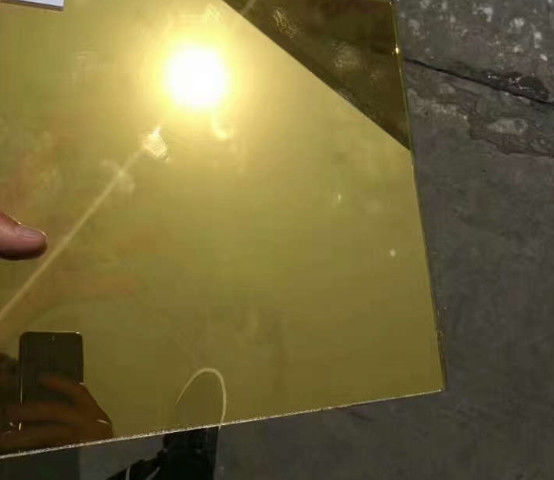 3mm/4mm/5mm/8mm Niedrig-E-Farbe reflektierendes Glas für Gebäude / Automobil