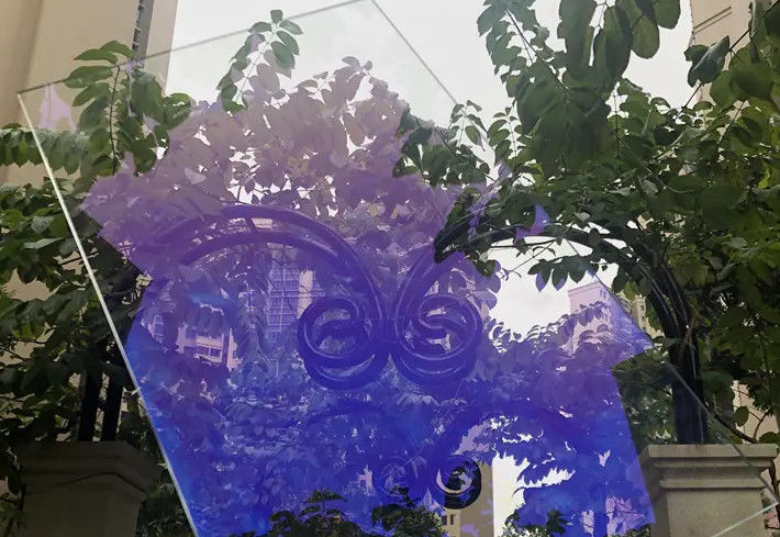 Extralurchsichtiges, niedriges Eisenfarbiges, schwimmendes, reflektierendes Glas, gehärtet