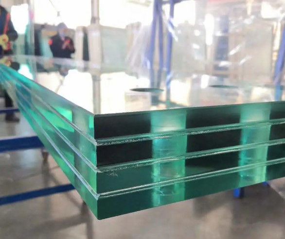 Verstärktes laminiriertes klares/ultra-klares PVB Sgp-Glas für Gebäudedekorationen