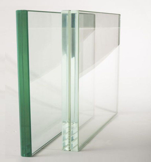 4mm 5mm 6mm überlaminates Glas gekrümmtes dekoratives Sicherheitsglas für Fenster/Zäune