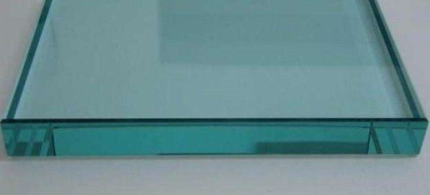 4mm Frosted Tempered Glass mit flachen Kanten für Küchendekorationen Balkongeländer