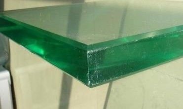 4mm Frosted Tempered Glass mit flachen Kanten für Küchendekorationen Balkongeländer