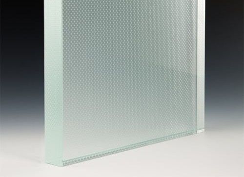Elegantes Quadratglas für Wohn- und Bürodekor