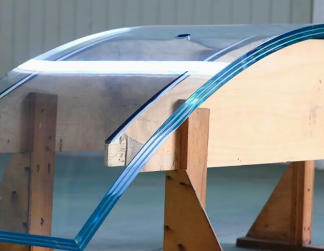 Hohe Qualität Jumbo Over Size Große PVB Sgp Flach/verbundene gekrümmte, laminierte, gehärteten, gehärteten, isolierenden, gebogenen Glas CE/CSI/SGCC zertifiziert