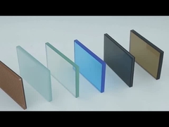 Höhere Zähigkeit Hitzebeständigkeit Gehärtetes Glas für Sicherheitsfenster